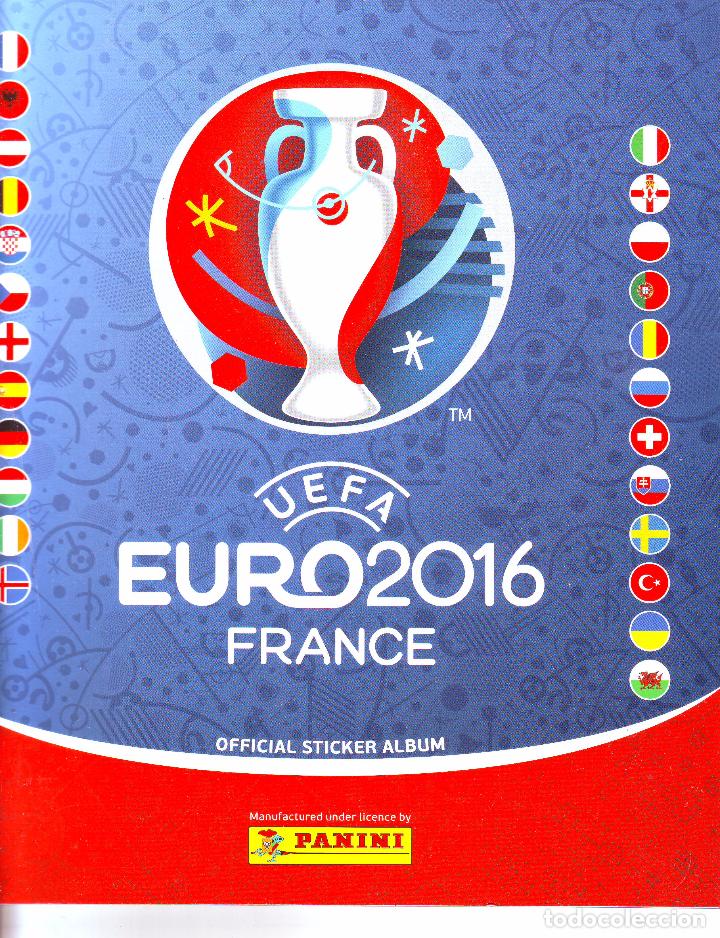 Colecionismo desportivo: UEFA EURO 2016 FRANCIA.ALBUM NUEVO VACIO