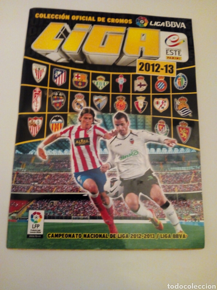 Colecionismo desportivo: Album liga 2012/13.Vacio