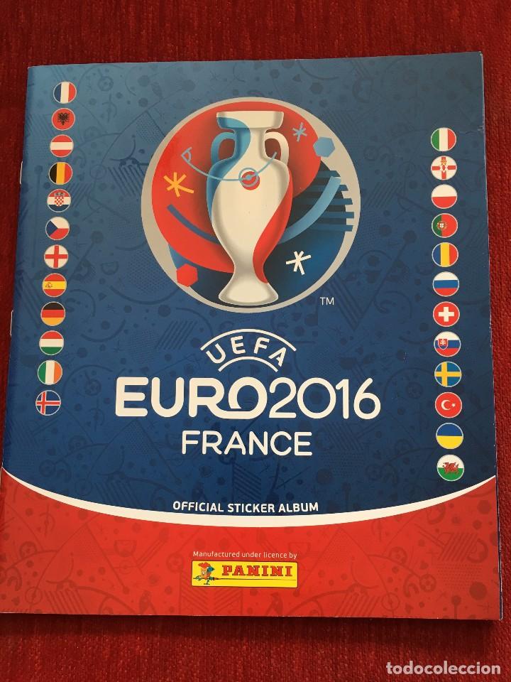 Collezionismo sportivo: ALBUM CROMOS UEFA EURO2016 EURO FRANCIA 2016 PANINI INCOMPLETO 200 CROMOS