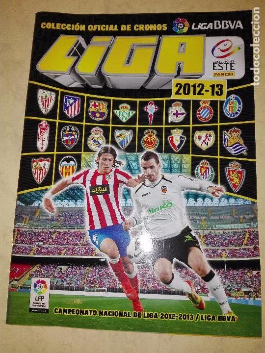 Collezionismo sportivo: ALBUM DE LIGA BBVA 2012 2013 - COLECCIONES ESTE - PANINI - CON 6 CROMOS PEGADOS - BUEN ESTADO