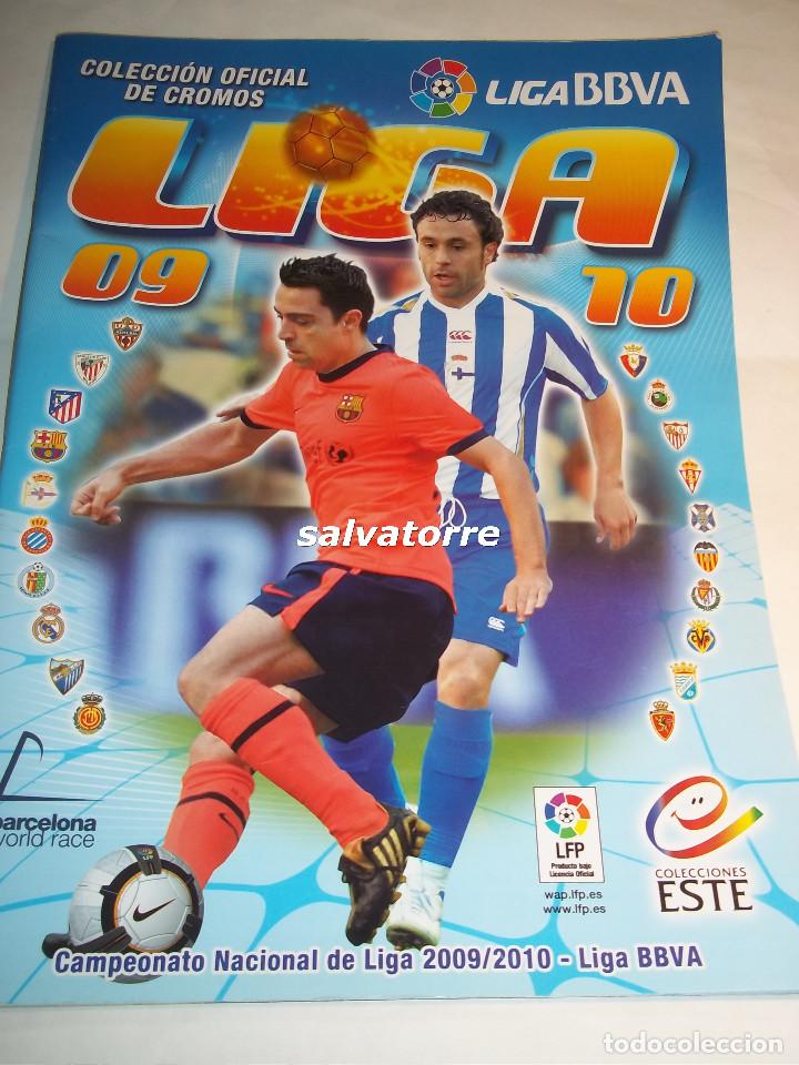 Coleccionismo deportivo: liga bbva.09  10.colecciones este.liga 2009-2010.incompleto.tiene fotos todas las paginas.