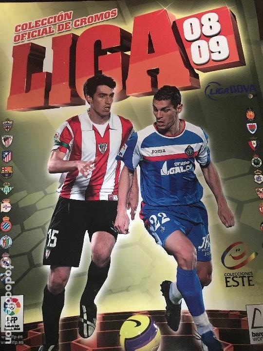 Collezionismo sportivo: &Aacute;LBUM F&Uacute;TBOL LIGA 2008 2008 08 09