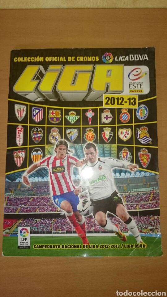 Colecionismo desportivo: &Aacute;lbum de cromos ed.este a&ntilde;o 2012/13 casi completo
