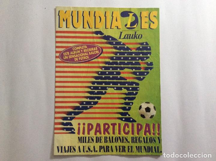 Collectionnisme sportif: &Aacute;LBUM MUNDIALES LAUKO 3 CROMOS