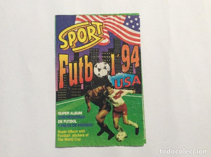 Collezionismo sportivo: &Aacute;LBUM SPORT F&Uacute;TBOL 94 USA CON 13 CROMOS