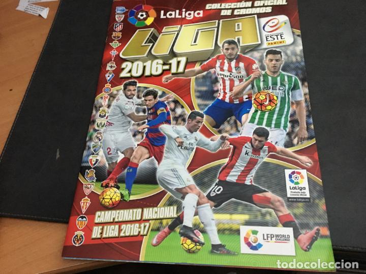 Coleccionismo deportivo: LIGA 2016 - 2017 ESTE PANINI CON LA HOJA DE 6 CROMOS DE REGALO SIN PEGAR (HA-3)