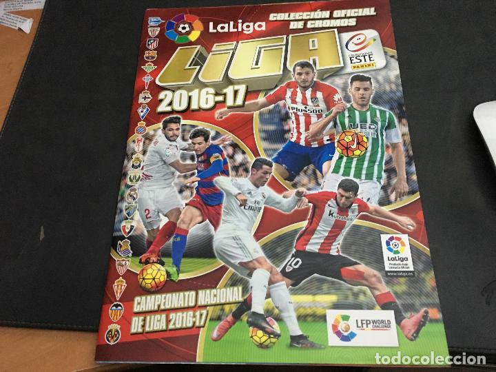 Coleccionismo deportivo: LIGA 2016 - 2017 ESTE PANINI CON LA HOJA DE 6 CROMOS DE REGALO SIN PEGAR (HA-3)