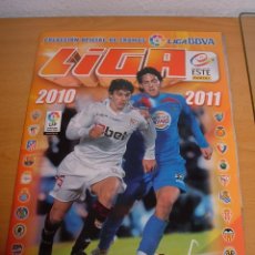 Coleccionismo deportivo: ALBUM FUTBOL LIGA 2010-11. Lote 98988215