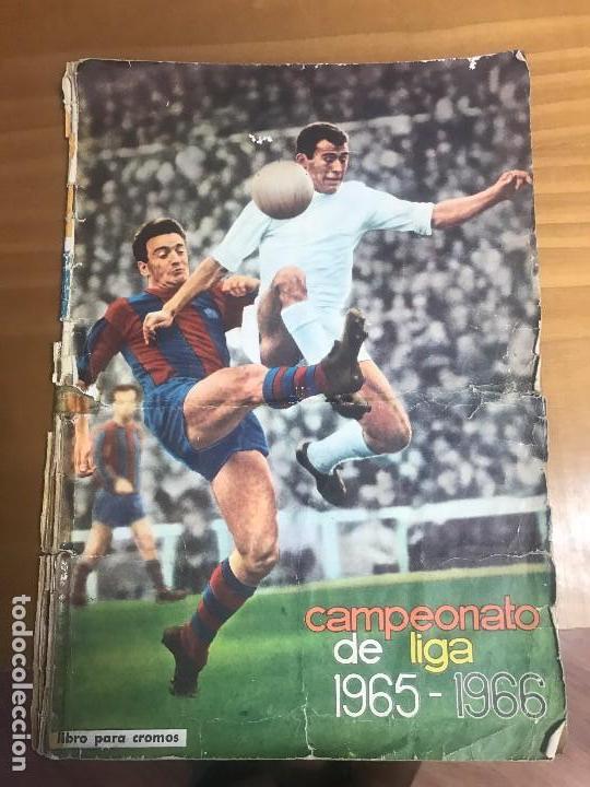 Coleccionismo deportivo: campeonato de liga 1965-1966 album con 240 cromos se venden sueltos