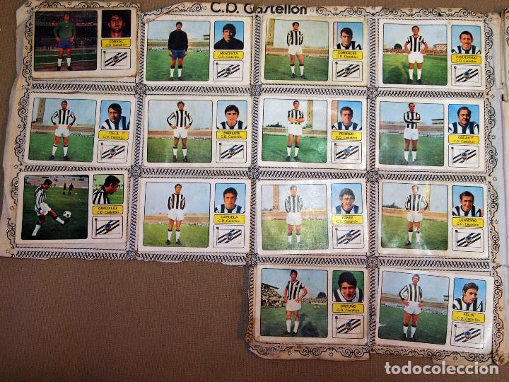 Collectionnisme sportif: HOJAS SUELTAS, &Aacute;LBUM DISGRA, FHER, 1973 - 1974, 73 - 74, INCLUYE ORTU&Ntilde;O, 43 CROMOS PEGADOS