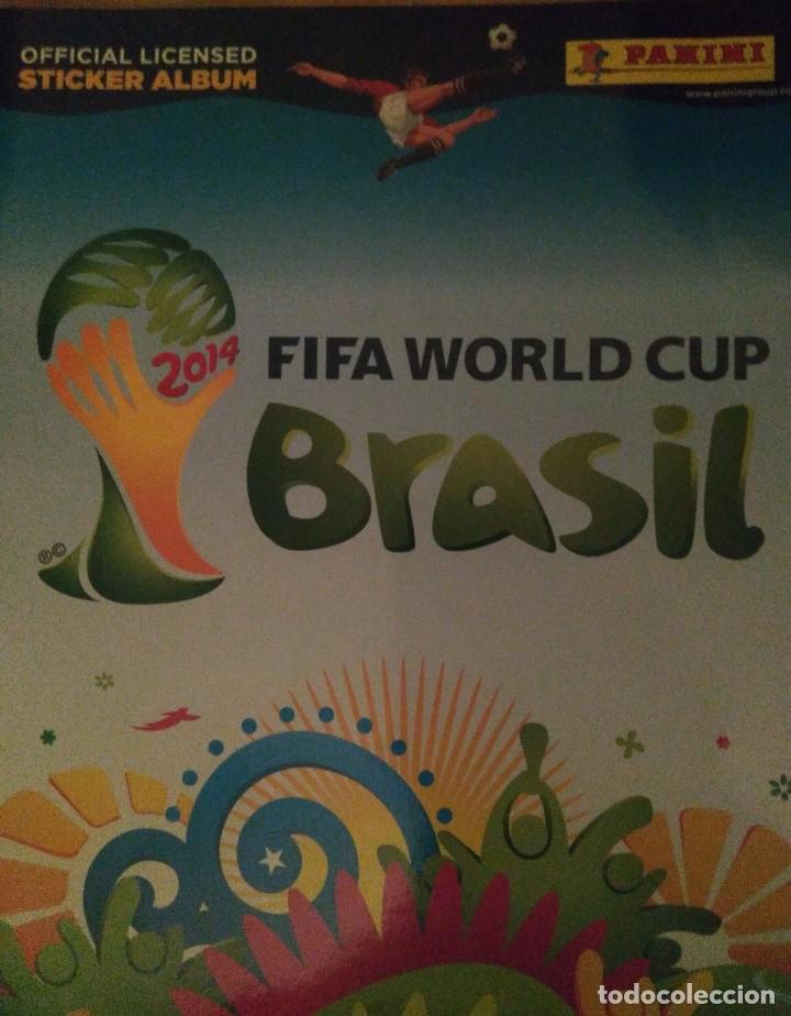 Coleccionismo deportivo: MUNDIAL 2014 BRASIL PANINI CROMOS STICKERS - &Aacute;LBUM PLANCHA VAC&Iacute;O NUEVO