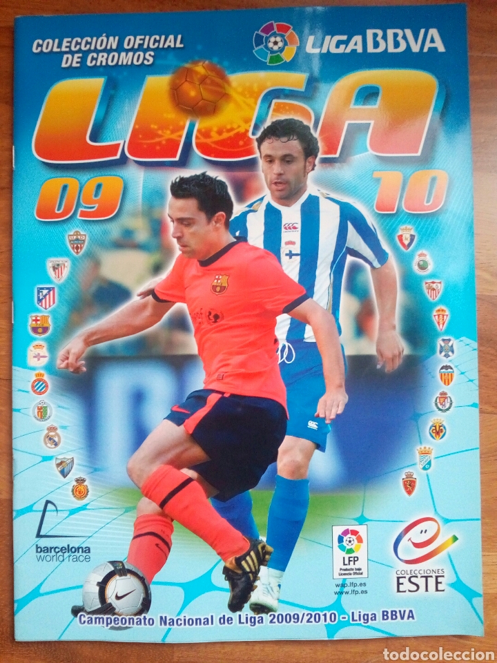 Collectionnisme sportif: &Aacute;LBUM ESTE 2009-2010 (incompleto)