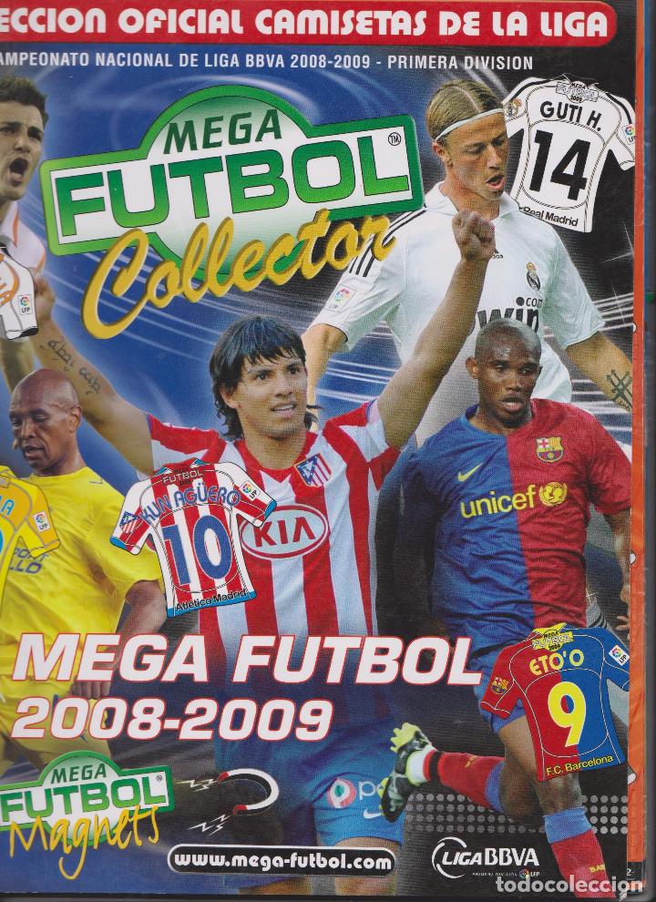 Collectionnisme sportif: MEGA FUTBOL COLLECTION 2008-2009 -- CONTIENE 49