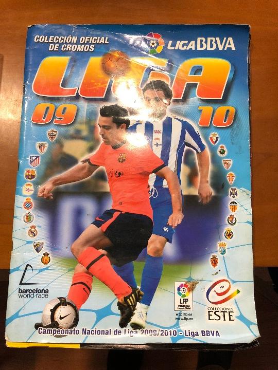 Collectionnisme sportif: este liga 09 10 2009 2010 mas de 400 cromos