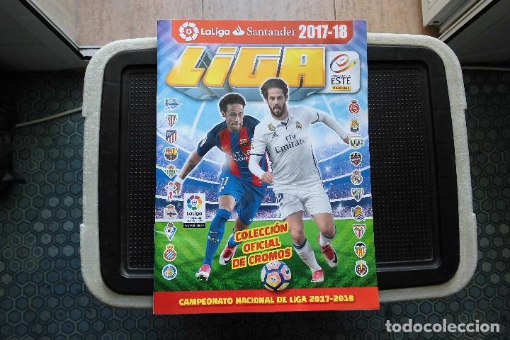 Collectionnisme sportif: Album cromos futbol la liga Santander colecciones este 2017-2018