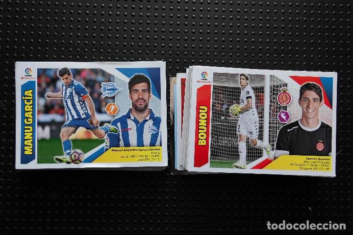 Collectionnisme sportif: Lote de 109 cromos futbol la liga Santander colecciones este 2017-2018