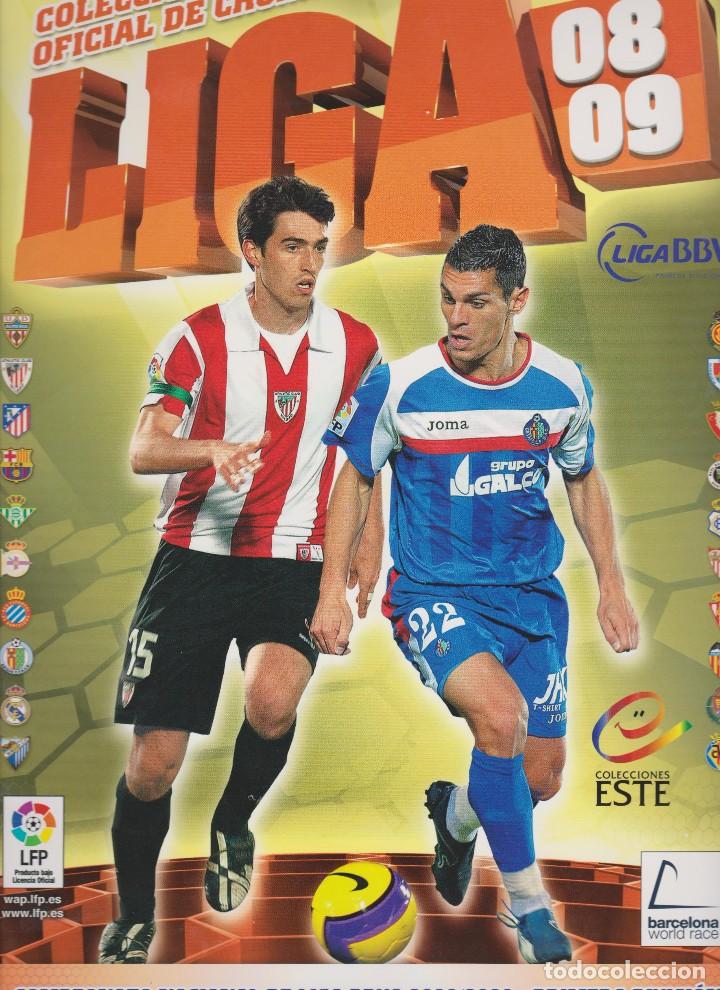 Collectionnisme sportif: liga 2008-2009 - contiene 429 b&aacute;sicos + colocas y 35 &uacute;ltimos fichajes