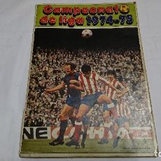 Coleccionismo deportivo: ÁLBUM DISGRA TEMPORADA 1974-1975,INCOMPLETO 