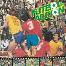 Coleccionismo deportivo: ALBUM FUTBOL ACCION DE DANONE CON 73 CROMOS . Lote 117102063