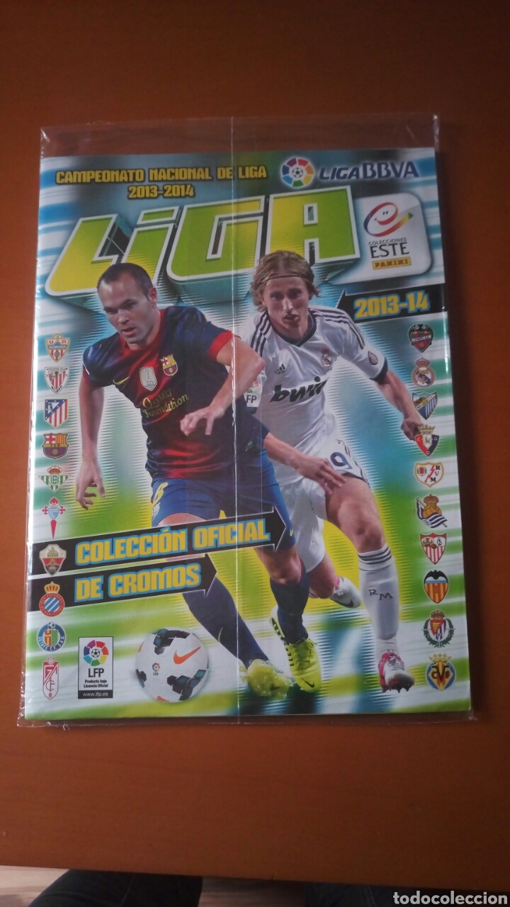 Sports collectibles: Album liga este 2013-14.13 14.precintado