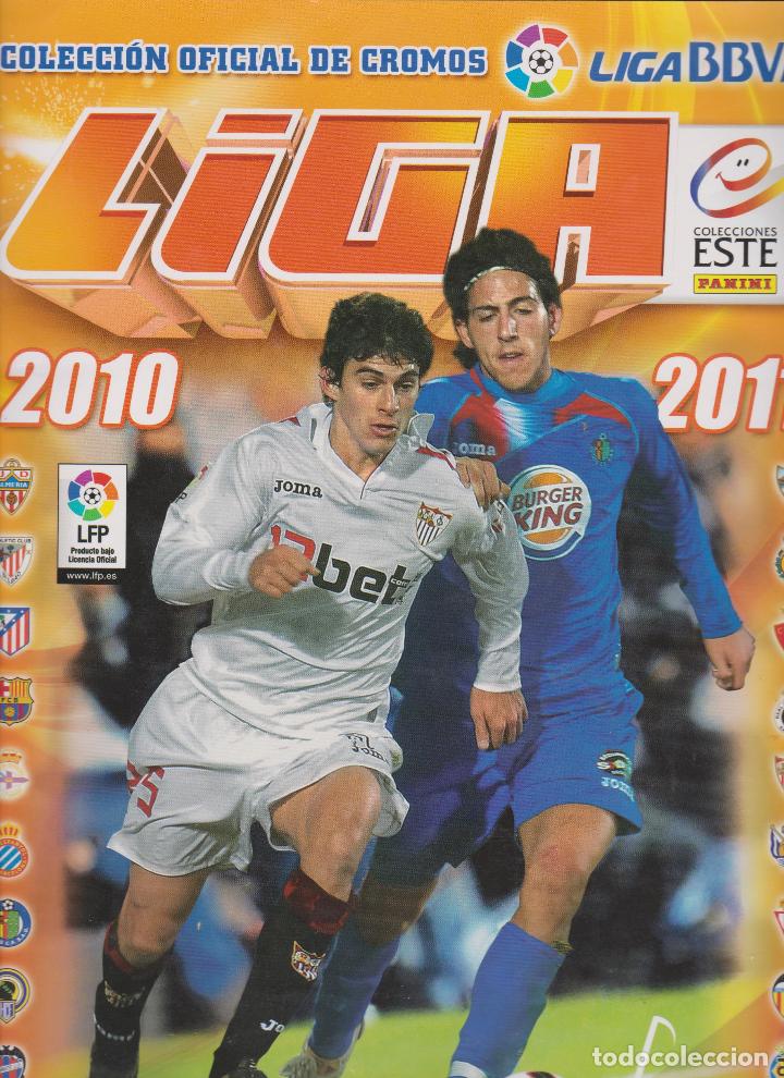 Sports collectibles: ESTE -- LIGA 2010-2011-- CONTIENE 478 CROMOS  + 41 &Uacute;LTIMOS FICHAJES