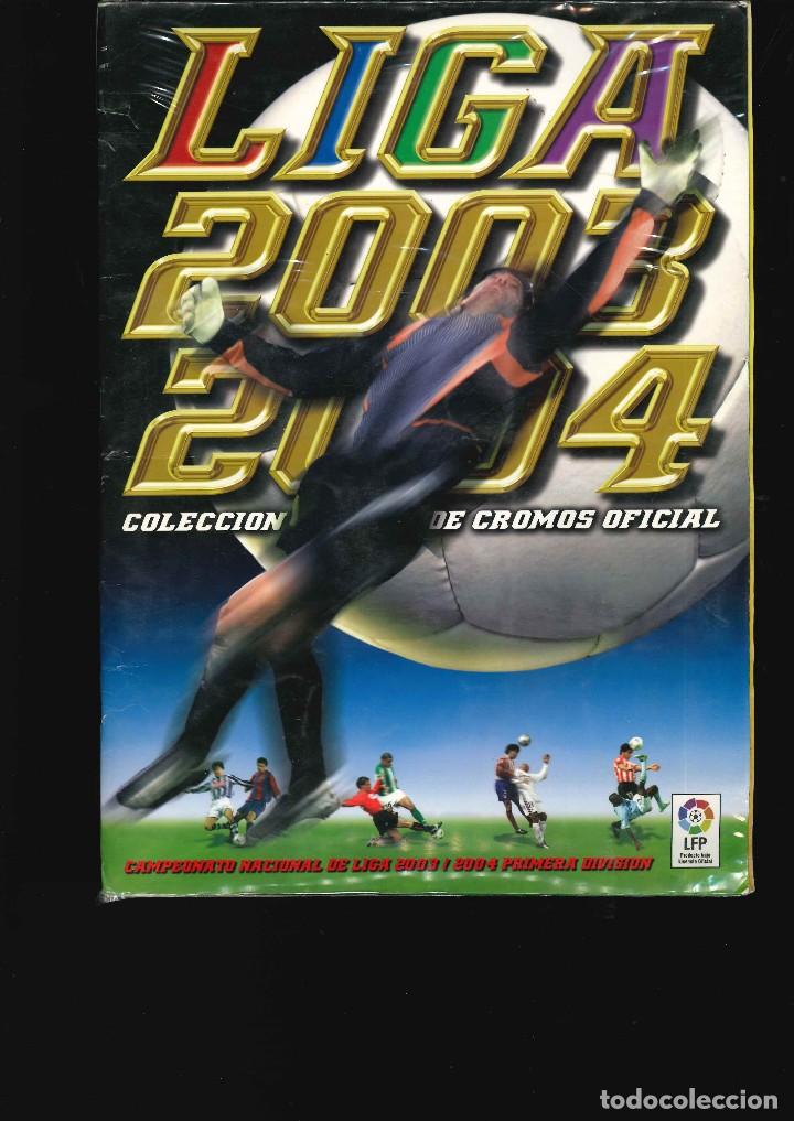 Sports collectibles: ALBUM DE CROMOS LIGA 2003 -2004