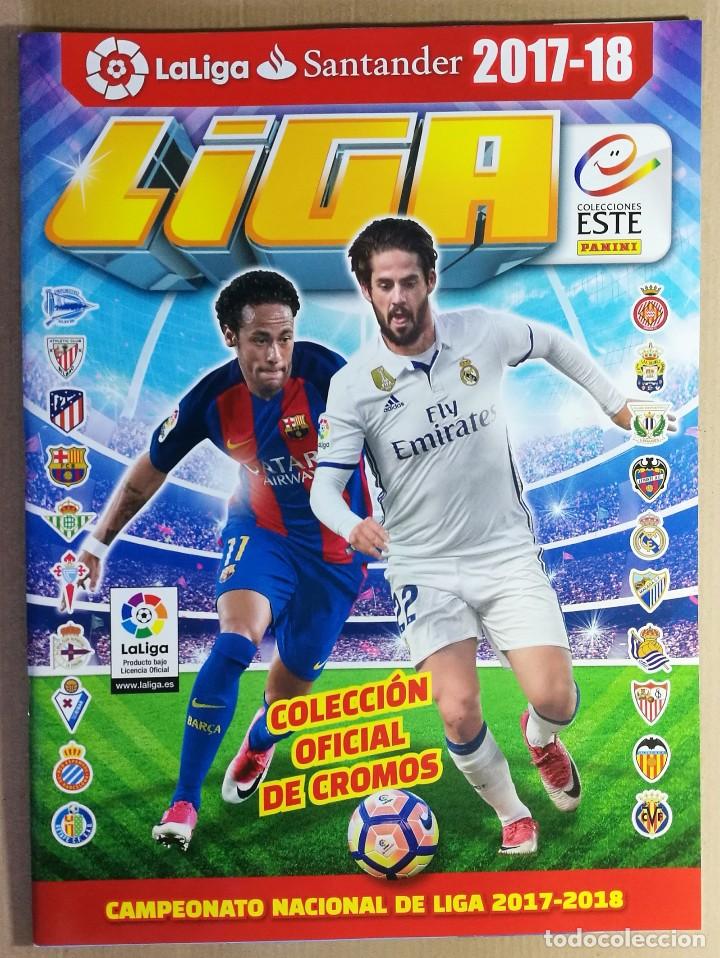 Collectionnisme sportif: ALBUM VACIO PLANCHA SIN CROMOS LA LIGA 2017 2018 17 18 ESTE PANINI LALIGA SANTANDER