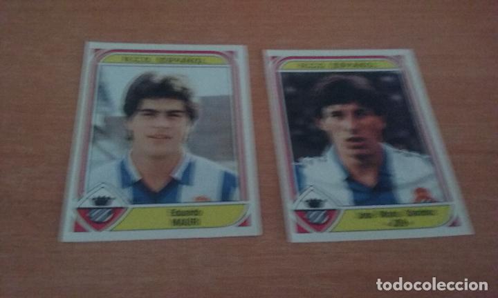 Sports collectibles: PANINI 1984. 2 CROMOS ESPA&Ntilde;OL. NUEVOS SIN PEGAR