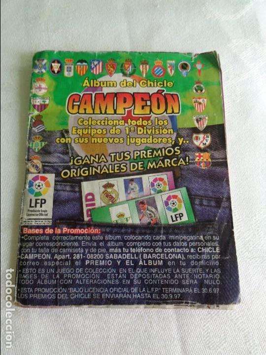 Sports collectibles: ALBUM DEL CHICLE CAMPEON LFP LIGA 96 97 1996 1997 ( CONTIENE 219 CROMOS )