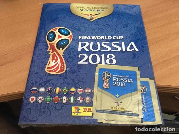 Sports collectibles: RUSSIA WORL CUP 2018 PANINI. PRECINTADO CON 2 SOBRES DE REGALO (HA-3)
