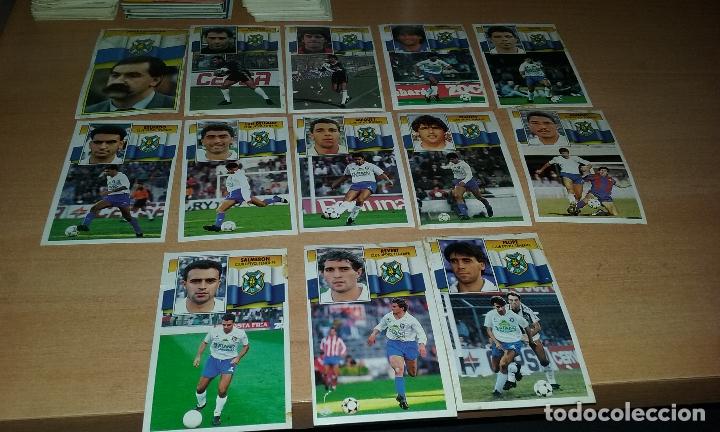 Sports collectibles: ESTE 90-91. LOTE 13 CROMOS CLUB DEPORTIVO TENERIFE. DESPEGADOS EN MUY BUEN ESTADO.7
