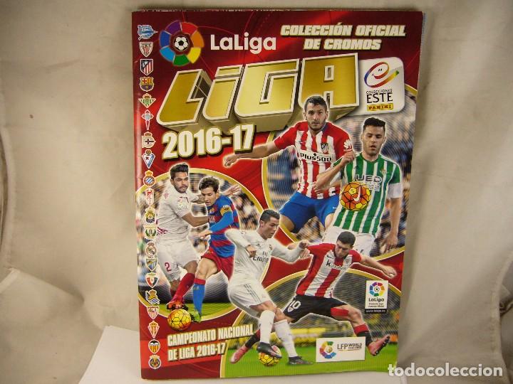 Sports collectibles: ALBUM INCOMPLETO LA LIGA 2016-17 - COLECCI&Oacute;N OFICIAL DE CROMOS PANINI