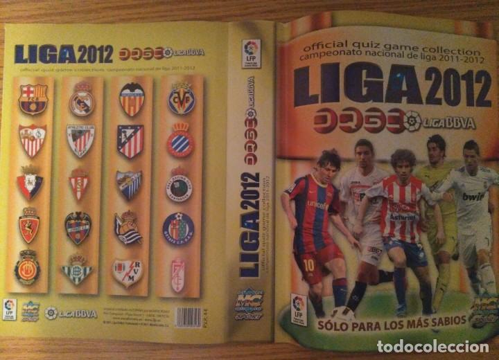 Sports collectibles: MUNDICROMO QUIZ GAME 11/12 - TAPAS &Aacute;LBUM