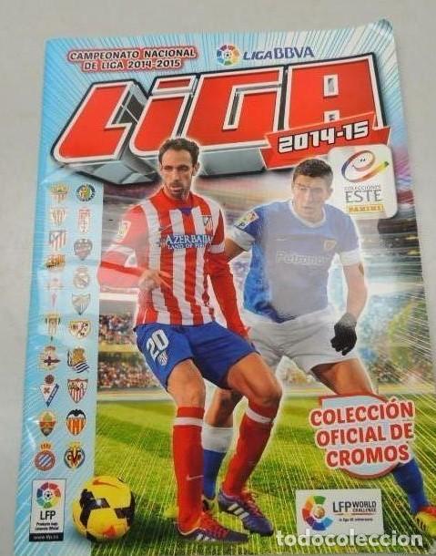 Colecionismo desportivo: &Aacute;lbum de cromos LIGA BBVA 2014-15. INCOMPLETO.
