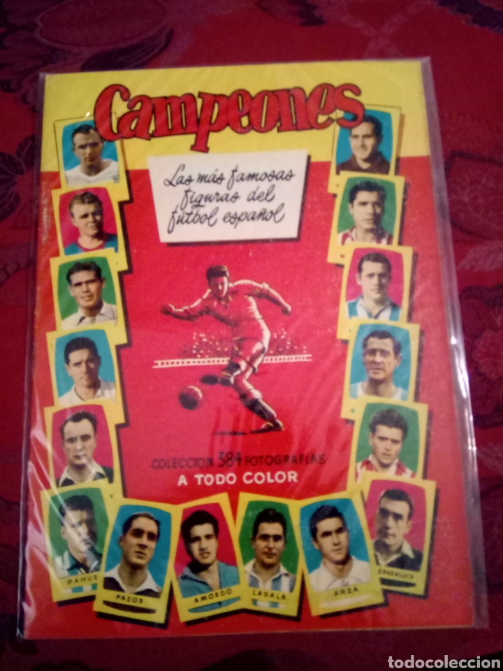 Collectionnisme sportif: album campeones 1955 plancha