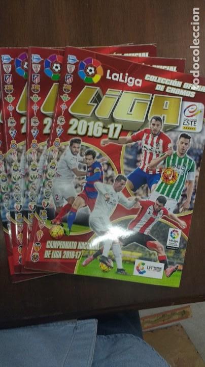 Sports collectibles: 4 albunes nuevos de la liga 2016-2017