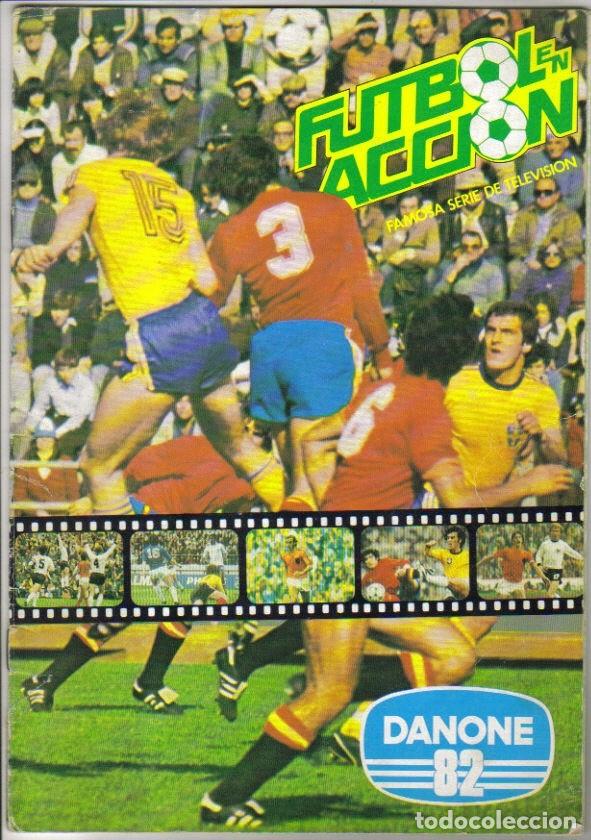 Sports collectibles: F&uacute;tbol en acci&oacute;n. - Album de cromos. Incompleto. Faltan 7 cromos.