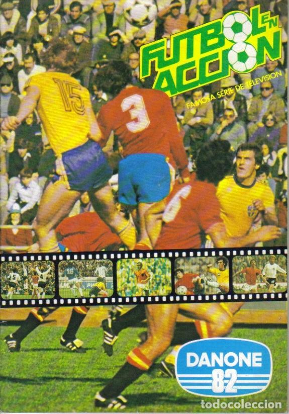 Sports collectibles: Futbol en acci&oacute;n - Album de cromos incompleto.