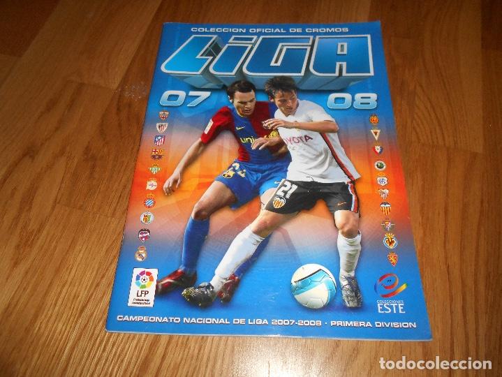 Collectionnisme sportif: ALBUM VACIO PLANCHA SIN CROMOS EDICIONES ESTE LIGA FUTBOL 2007 2008 07 08