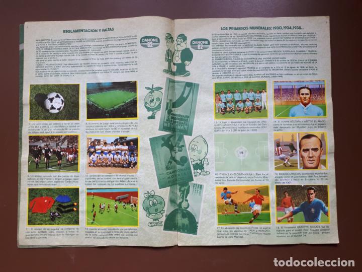 Coleccionismo deportivo: Album cromos Futbol en acción DANONE - Incompleto - Foto 3 - 144661050