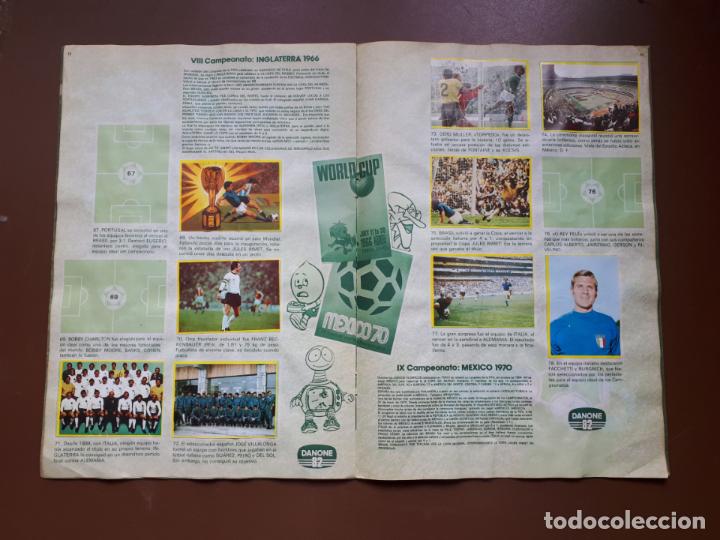 Coleccionismo deportivo: Album cromos Futbol en acción DANONE - Incompleto - Foto 8 - 144661050