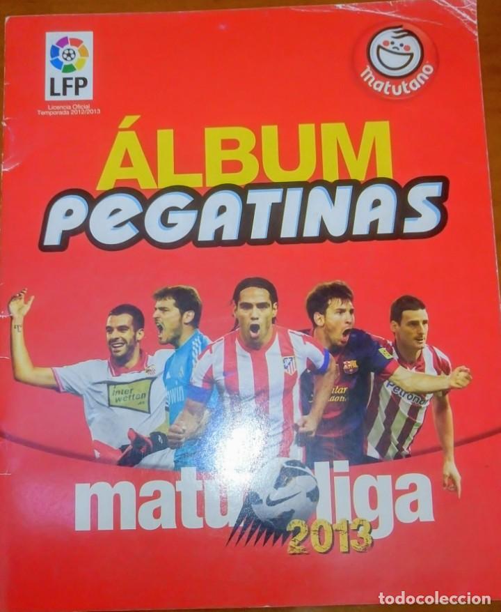 Sports collectibles: ALBUM MATUTANO PEGATINAS LIGA 2013