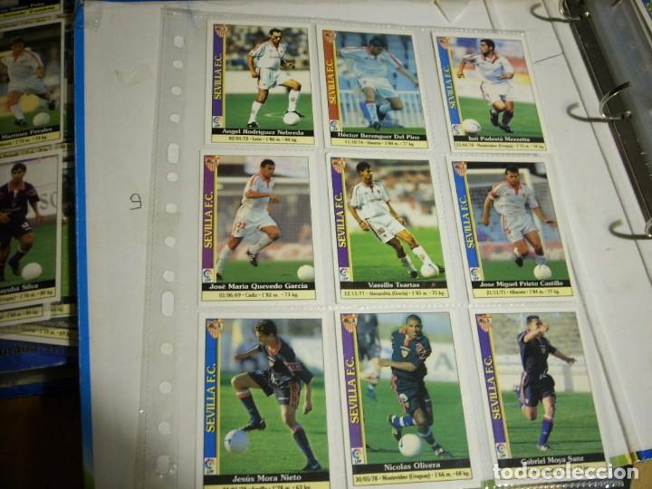 Collectionnisme sportif: fichas liga sevilla