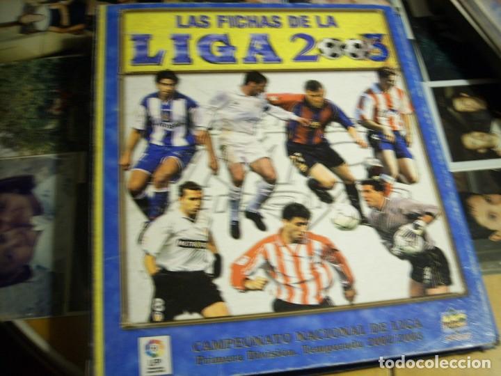 Collectionnisme sportif: tapa album fichas liga 2004