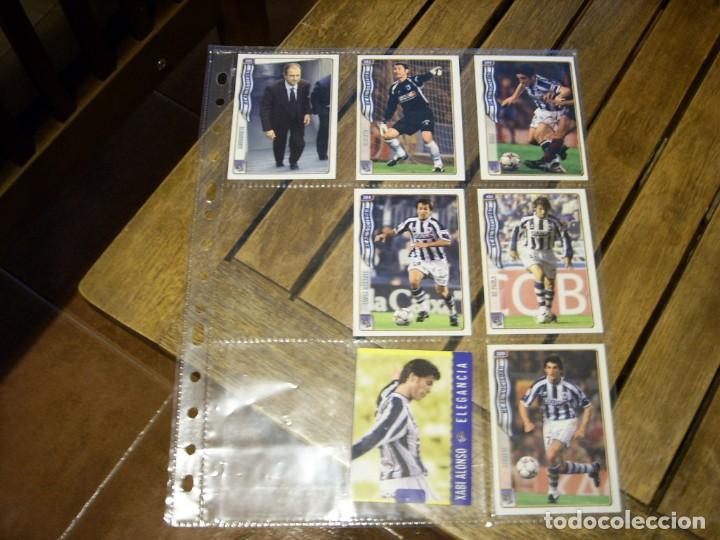 Collectionnisme sportif: fichas liga REAL SOCIEDADAL