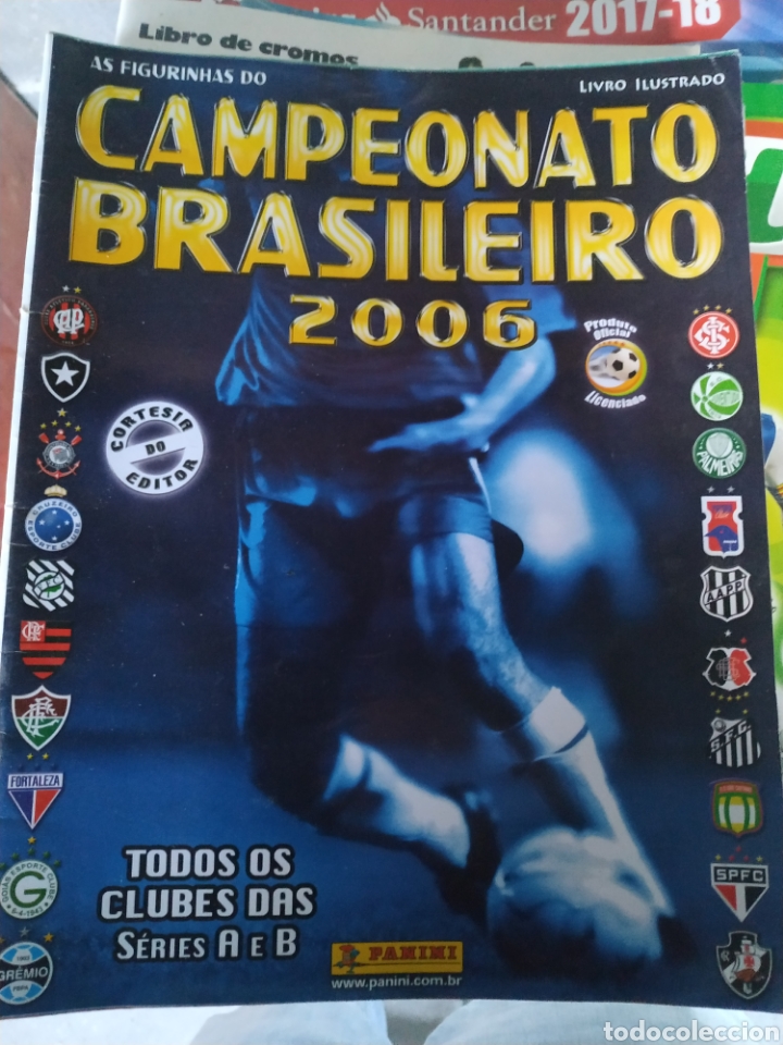 Colecionismo desportivo: ALBUM VACIO - LIGA BRASIL - CAMPEONATO BRASILEIRO 2006