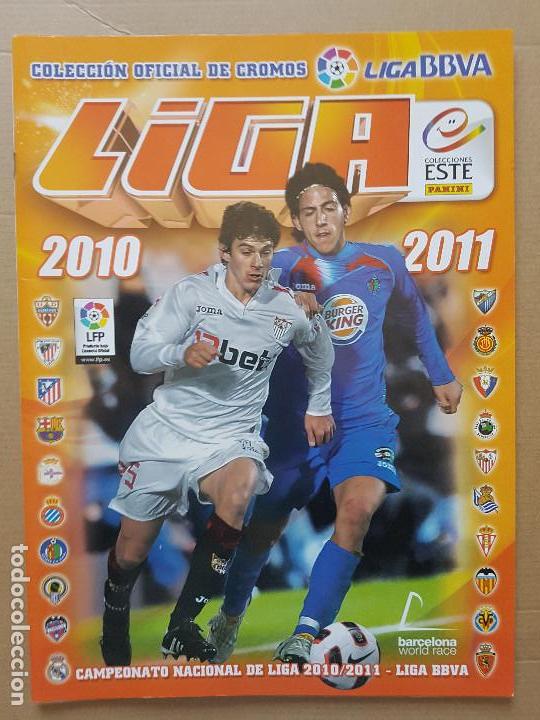 Collectionnisme sportif: COLECCI&Oacute;N DE 340 CROMOS DIFERENTES DEL ALBUM DE FUTBOL LIGA ESTE 2010 - 2011 EDITORIAL PANINI