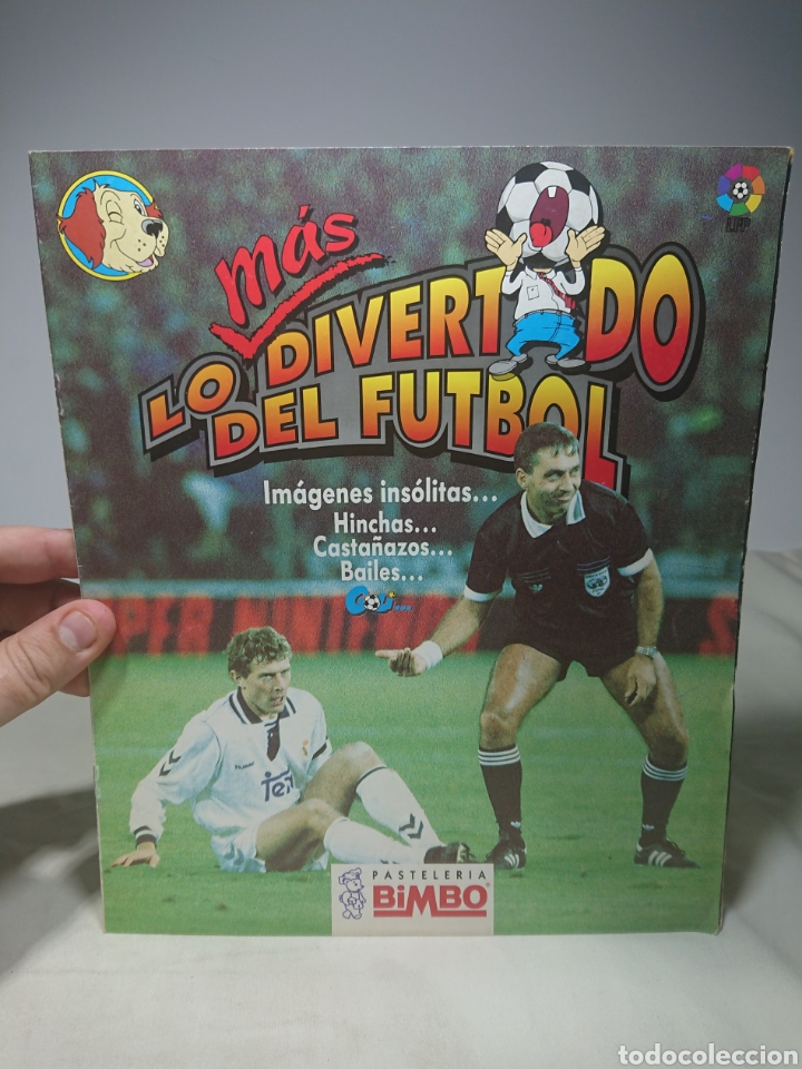 Collectionnisme sportif: Album Plancha, Lo mas Divertido del F&uacute;tbol, Pasteler&iacute;a Bimbo, Vac&iacute;o