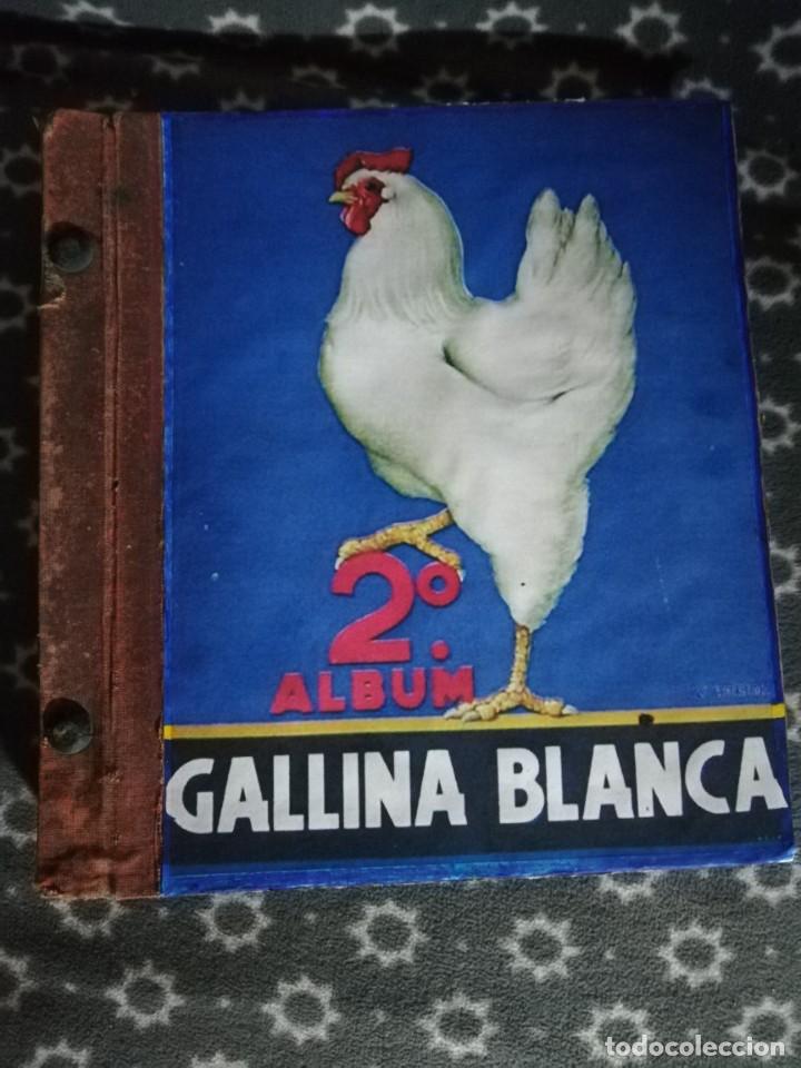 Colecionismo desportivo: ALBUM GALLINA BLANCA 2 385 CROMOS LA GALLINA DE LA TAPA ES FOTOCOPIA RESTO ORIGINAL 6 equipos futbol