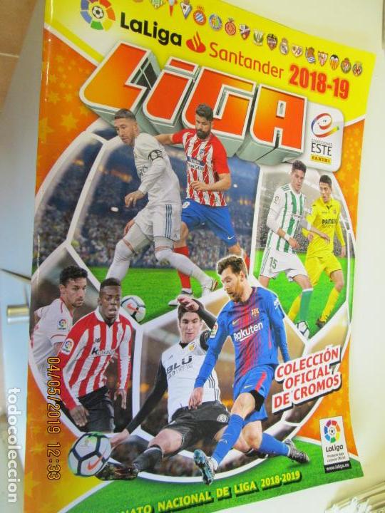 Colecionismo desportivo: ALBUM DE CROMOS LIGA 2018-2019 EN BLANCO ( SIN CROMOS )